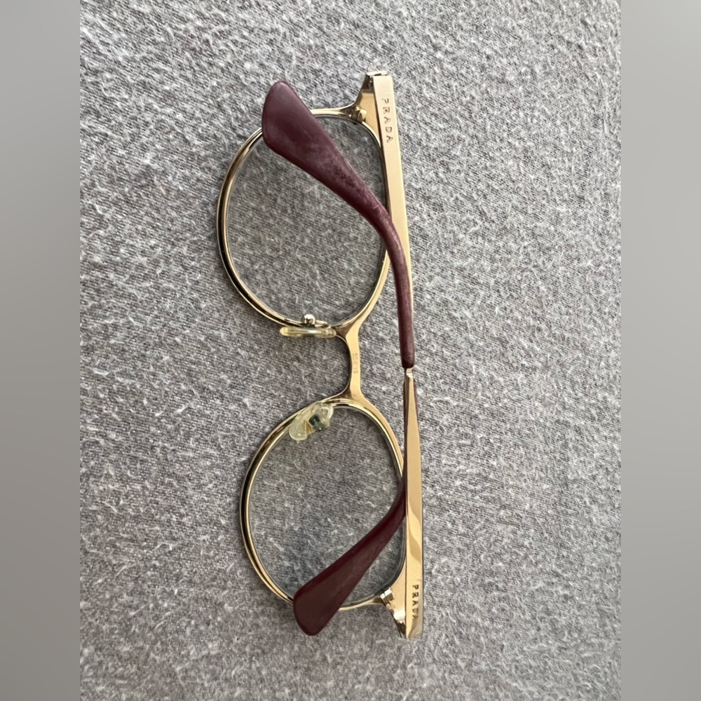 PRADA frame. Has prescription, will need to change lenses